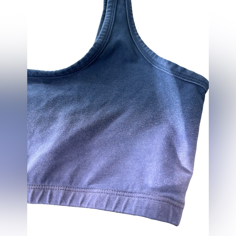 ELECTRIC AND ROSE SPORTS BRA - SUNBLEACH INDIGO BLUE NWT - Picture 2 of 8